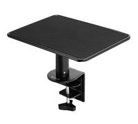 VIVO ClampOn Universal Height Adjustable Ergonomic Computer Monitor and Laptop Riser Tabletop Desk Stand CClamp Design Blac