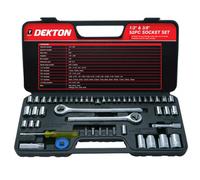Vivo Dekton 52Pc 1/4 3/8 1/2 Inch Socket Set