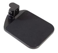 VIVO Desk Clamp Adjustable Computer Mouse Pad and Device Holder Extended Rotating Platform Tray Fits up to 2 inch Desktops Black MOUNT-MS01A
