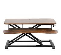 VIVO DESK-V000KN 32" K Series Desk Converter, Height Adjustable Sit-Stand Riser Dual Monitor Workstation and Laptop with Wide Keyboard Tray,