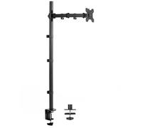 VIVO Extra Tall Single Monitor Desk Mount Stand 39 inch Pole. Features Full Adjustability - Tilt and Articulation, Holds 13 to 32 inch Screens up to