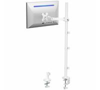 VIVO Extra Tall Single Monitor Desk Mount Stand with 39 inch Pole, Features Full Adjustability - Tilt and Articulation, Holds 13 to 32 inch Screens up