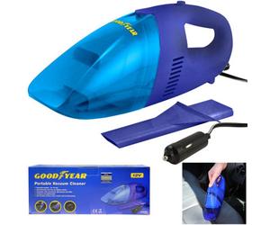 Vivo Goodyear 12V Dc Car/van Cigarette Lighter Corded Vacuum Cleaner Powerful Suction