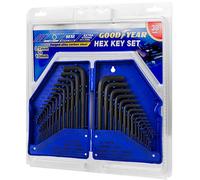 Vivo Goodyear 30Pc Metric & Imperial Hex Allen Key Set