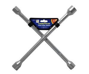 Vivo Goodyear Professional Fixed Cross Wheel Wrench 17 / 19/ 21 / 23mm