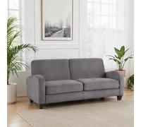 Vivo Grey Fabric Sofa - 3 Seater