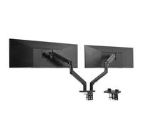 VIVO Heavy Duty Dual Ultra-Wide Monitor Tension Arm for 45 inch Screens up to 44 lbs per Arm, Premium Desk Mount Monitor Stand for 2 Ultrawide Screens, Black, STAND-V200V
