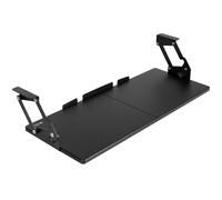 VIVO Large Under Desk 68 x 28 cm Computer Keyboard and Mouse Tray with Swinging Height Adjustment, 12 Settings, Platform Drawer for Typing, Black