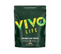 Vivo Life Perform Raw Cacao Flavour Vegan Protein Powder - BCAA Pea & Hemp Blend, Plant-Based Protein Shake (988 g (Pack of 1))