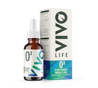 Vivo life Vegan Omega 3 Liquid Drops from Algae, 60ml, 30 Servings, Natural Health Supplement (60 ml (Pack of 1), Mint)