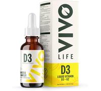 Vivo life Vitamin D3 K2 Liquid Complex Drops - 50ml