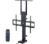 VIVO Motorized Large TV Stand for 37 to 77 inch Screens, Vertical Lift Television Stand with Remote Control, Compact TV Mount Bracket, MOUNT-E-UP80D