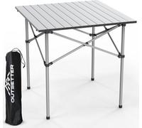 Vivo Portable Aluminium Camping Table Lightweight Outdoor Folding Compact Carry Bag