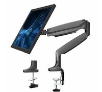 VIVO Premium Aluminum Height Adjustable Single Monitor Articulating Desk Mount Stand with Pneumatic Arm, Fits up to 32 inch Screen, STAND-V001Q