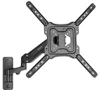 VIVO Premium Aluminum Single Tv Wall Mount For 23 To 55 Inch Screens, Adjustable Arm, Fits Up To Vesa 400X400 (Mount-G400B)