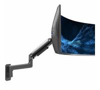 VIVO Premium Ultrawide Monitor Counterbalance Wall Mount for 49 inch Screens up to 44 lbs, Full Motion, Max VESA 100x100, Black, MOUNT-V101V