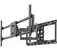 VIVO PRO Premium Black TV Wall Mount for 43-95 in Screens, PRO-TVWM95A | Heavy Duty, Swivel TV Mount with Extension, Fits Large LCD LED Flat and Curved Screens, Max VESA 800x400mm, Holds 176 lbs