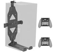 VIVO Steel Wall Mount Bracket Designed for Xbox Series X Gaming Console, Horizontal and Vertical Display, Open Design, Black, Mount-XSXU1