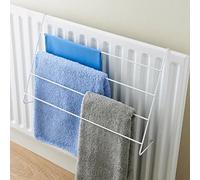 Vivo Technologies 1 Pack of 4 Bar Radiator Airer Dryer Clothes Drying Rack Rail Towel Holder Hang L48xH38cm
