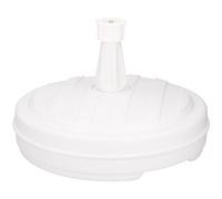 Vivo Technologies 13L Garden Parasol Base Plastic 45cm Umbrella Stand Holder Sand Water Patio Sun Shade Garden Patio Parasol Base White