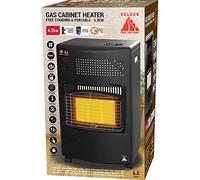 Vivo Technologies 4.2kw Calor Gas Heater LPG Portable Cabinet Butane Fire + Regulator & Hose