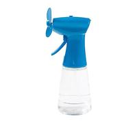 Vivo Technologies Blue Water Misting Spray Handheld Fan, Cooling Personal Portable Mist Fan Outdoor Air Water Mist Bottle Fan For Home Office 400ml