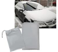 Vivo Technologies Magnetic Car Windscreen Cover Universal Frost Ice Snow Winter Cover Protector, All Seasons Screen Protector for Car Windshield Cover with Pouch