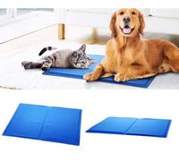 Vivo Technologies Pet Dog Cat Self Cooling Pressure Activated Gel Mat Cold Ice Non Toxic Cushion Pads Pets Animals for Summer Sleeping Mattress Heat Relief Pad to Help Your Pets Cool Down 45x60cm