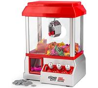 Vivo Technologies Retro Arcade Candy Grabber Machine with Claw Fairground Joystick Game Sweets Kids Mini Candy Grabber Catcher