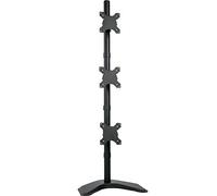 VIVO Triple Vertical LCD Monitor Height Adjustable Desk Mount Stand for 3 Screens up to 27 inches STAND-V003D