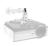 VIVO Universal Adjustable Wall Ceiling Projector Mount Bracket, Extendable Length Projection, White, MOUNT-VP06W