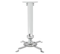 VIVO Universal Extending Ceiling Projector Mount Height Adjustable Projection White MOUNT-VP02W