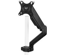 VIVO Universal Full Motion Pneumatic Pole Mount Arm for 17 to 32 inch Monitor Screens, 75mm and 100mm VESA Plate, Black, MOUNT-POLE05O