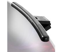 VIVO Universal LED Curved Computer Monitor Light Bar, USB Powered Screen Lamp for Home Office, 5 Level Adjustable Brightness and Temperature Reading Light, Black, Desk-LTSB2