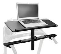 VIVO Universal Wooden Laptop Treadmill Desk, Adjustable Ergonomic Notebook Mount Stand for Treadmills, Includes Mouse Pad and Wrist Support, STAND-TDML4