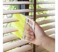 Vivo Venetian Window Blind Cleaner Microfibre 7 Brush Pronged Washable Duster Wet/dry