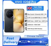 Vivo X200 Pro Chinese Version Mediatek Dimensity 9400 6.78'' 120Hz LTPO AMOLED Display 6000mAh Battery 90W SuperCharge Gray