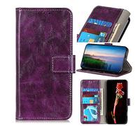 VIVO Y36 5G Case, Sturdy Practical VIVO Y36 5G Phone Case, Magnetic Flip Wallet Case for VIVO Y36 5G Case, Purple