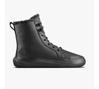 Vivobarefoot Gobi Boot II Warmlined Womens Boots in Obsidian, size UK 3, Leather