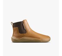 Vivobarefoot Gobi Chelsea Juniors Shoes in Acorn, size UK 4.5, Leather