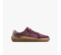Vivobarefoot Gobi Sneaker Juniors Shoes in Fig, size UK 3, Leather