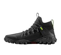 Vivobarefoot Magna Forest ESC Leather Textile Men's Lace Up Boots - Obsidian Lime - Size:UK 8