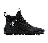 VIVOBAREFOOT Magna Lite WR SG Mens Barefoot Hiking Boots | Waterproof, Lightweight & Puncture Resistant | All Weather & Terrains | Wide Fit Grounding Shoes | Obsidian