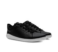 VIVOBAREFOOT Mens Geo Court III Leather Obsidian Trainers 10 UK