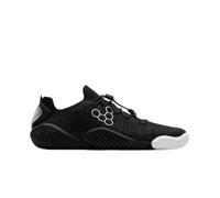VIVOBAREFOOT Motus Flex | Womens Barefoot Zero-Drop Trainers | Improves Strength & Stability | Lightweight for Training & Running | Grounding Shoes Obsidian