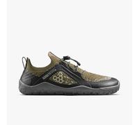 Vivobarefoot Primus Trail Knit FG Grounding Womens Shoes - Trail Running and Trekking - in Dark Olive, size UK 8, Recycled Materials