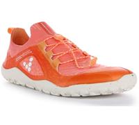 VIVOBAREFOOT Primus Trail Knit FG Women's Knit Trail Running Trainers (Orange, UK 8)