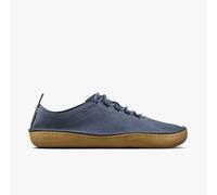 Vivobarefoot Sensus Moc Lace Up Cracked Leather Mens Shoes in Seaborne, size UK 10