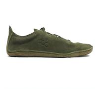 VIVOBAREFOOT Senus Mens Barefoot Shoe | Leather, Lightweight & Puncture Resistant | Wide Fit Grounding Shoes | Olive