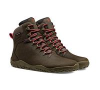VIVOBAREFOOT Tracker II FG, Mens Leather Waterproof Hiking Boot With Barefoot Firm Ground Sole and Thermal Protection